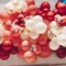 Pink and Red Balloon Arch Kit - Dusty Rose Red Gold Cream Balloon Arch Cherry Red Dusty Pink Balloon Garland for Party Decorations